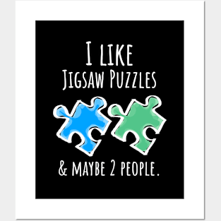 Jigsaw puzzles introvert Posters and Art